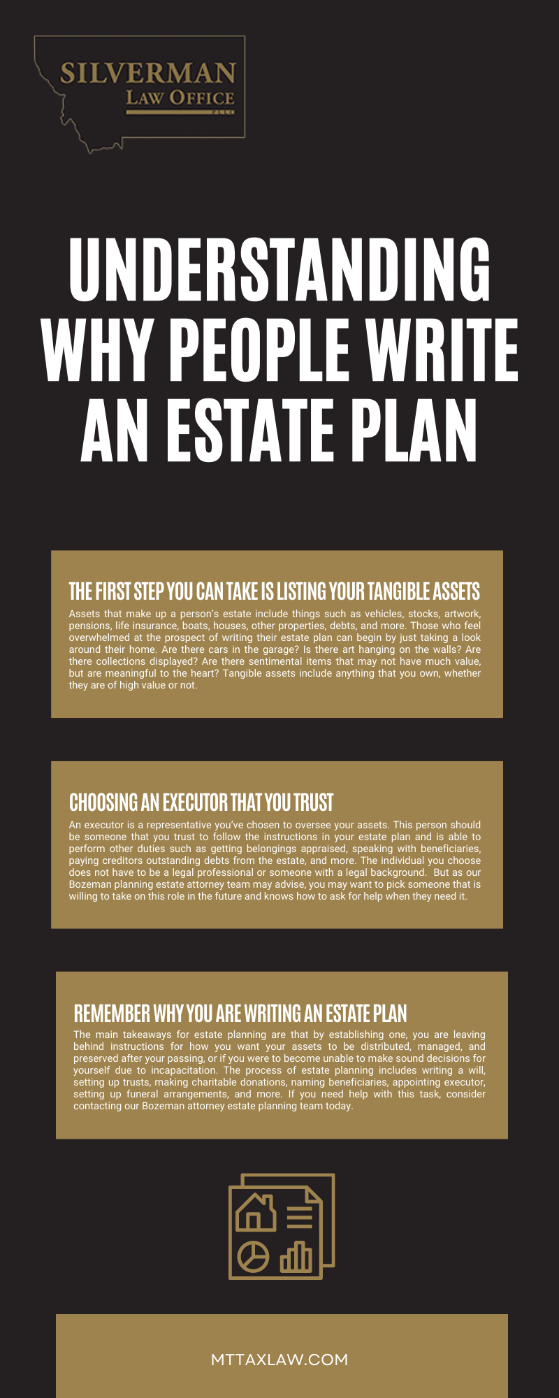 Understanding why people write an estate plan